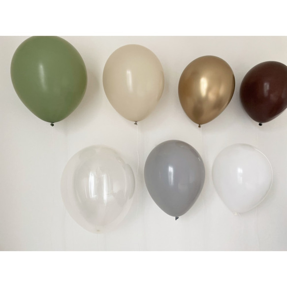 ＼ 風船用スティック2本付き ／〈Balloon〉七五三（2個set）| おうちスタジオ | バルーン 13枚目の画像