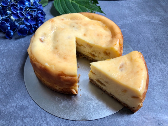 梅のチーズケーキ 2枚目の画像