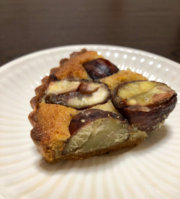 渋皮栗のタルト 2枚目の画像