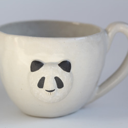 動物マグカップ（パンダ）※受注生産 1枚目の画像