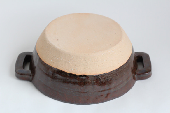 耐熱陶器　一人鍋　ブラウン　（数量限定生産） 5枚目の画像