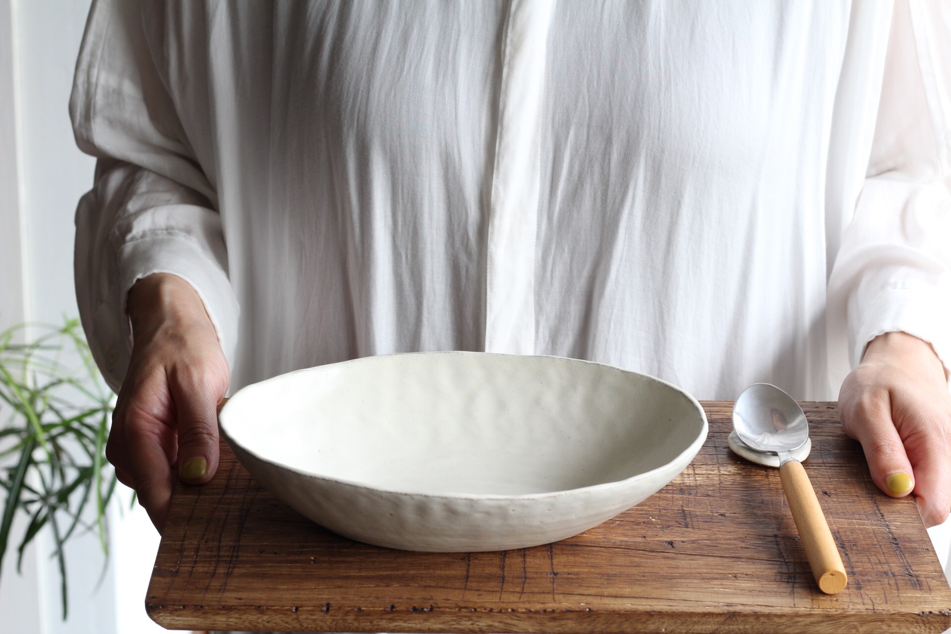 確認用　手びねりの皿