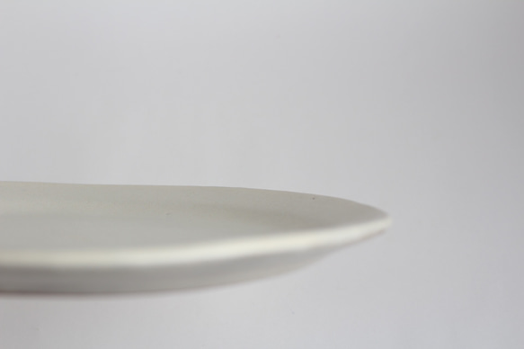 【リムプレート大皿】ホワイト　（受注生産） 8枚目の画像