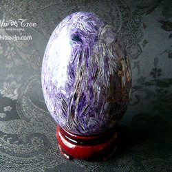 免費送貨【收藏家】Charoite Egg 第3張的照片