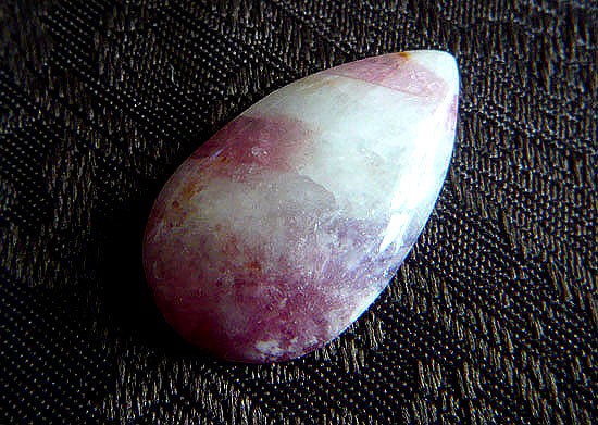 ピンクトルマリンインクォーツ 天然石 ルース しずく｜ ハンドメイド素材 × 10月誕生石 秋の誕生石2025