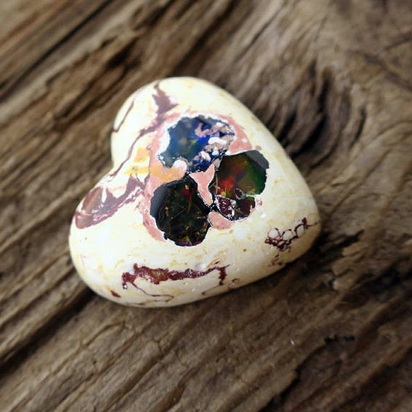 Cantera蛋白石·心臟形狀 第4張的照片
