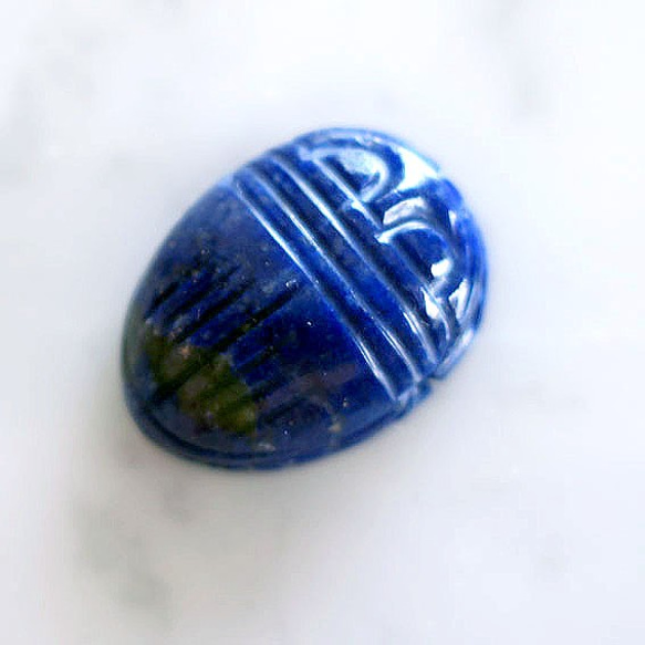 ラピス　スカラベ ラピスラズリ・スカラベ 天然石 BodhiTreeルース館 通販 6063013