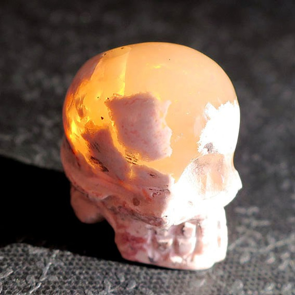 カンテラオパール・スカルカービング 