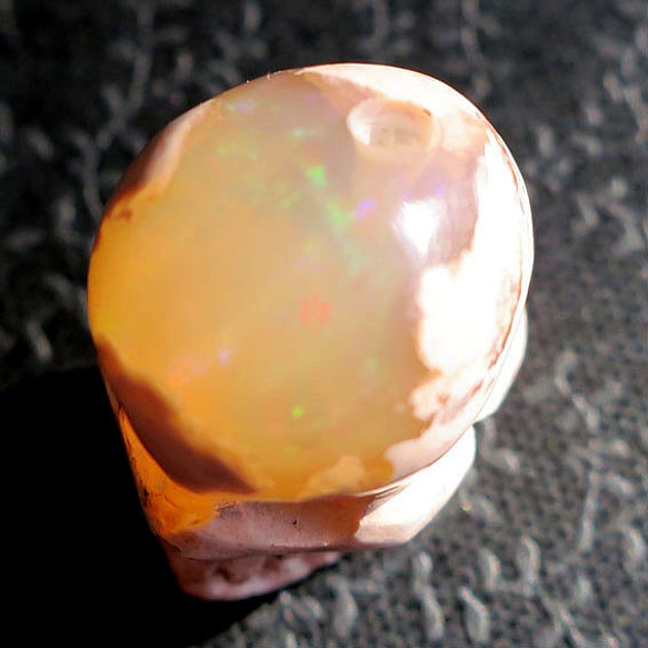 カンテラオパール・スカルカービング 