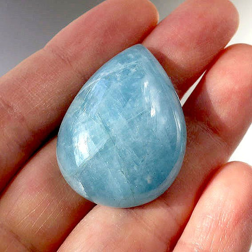 特大】アクアマリン・ルース(キャッツ） 天然石 BodhiTreeルース館