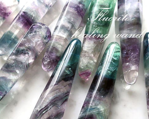 フローライト・マッサージワンド 天然石 BodhiTreeルース館 通販