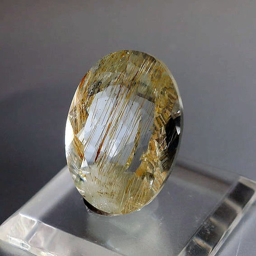 ルチル イン トパーズ 天然石 BodhiTreeルース館 通販 7681261｜Creema