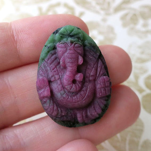 ルビー ガネーシャ 彫り物 ルビー ガネーシャ 【公式通販】