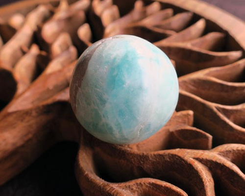 ブルーアラゴナイト・スフィア その他インテリア雑貨 BodhiTreeルース