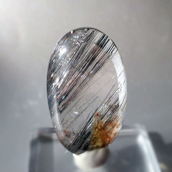 ルチルクォーツ 貫入水晶 天然石 ルース 25.80ct キレイめ コレクション ハンドメイド素材