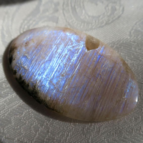 激レア！コレクション品】ロシア産／サンムーンストーン（天然石・ルース）