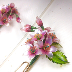 春の彩り大人の桜  簪 3枚目の画像