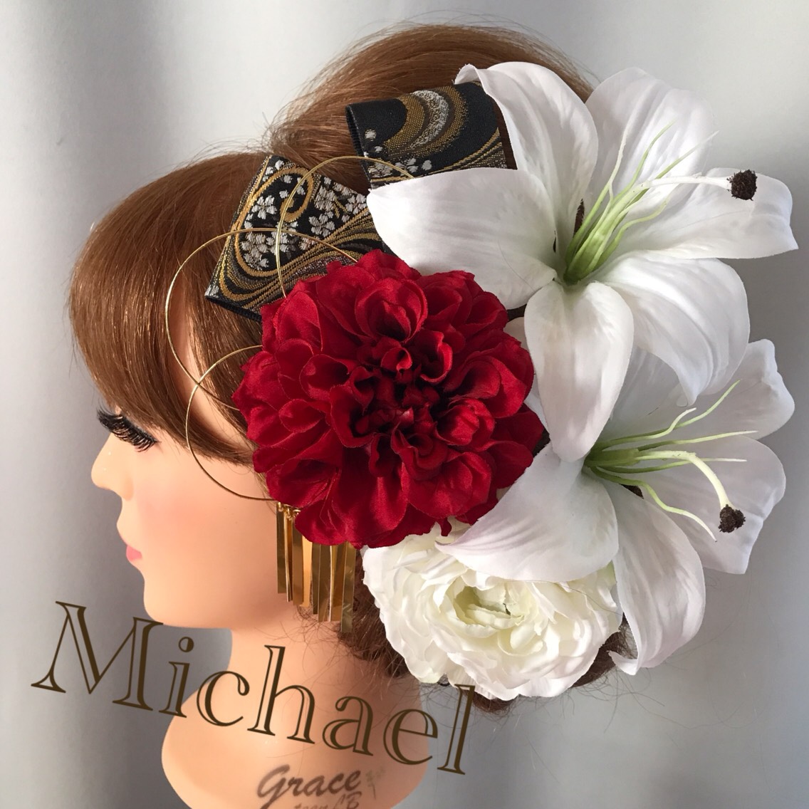 和装 髪飾り ヘッドドレス✾