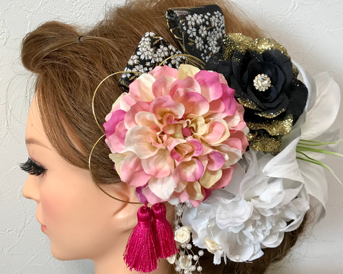 和装髪飾り 成人式髪飾り ヘアピン Michael24 通販 8020514