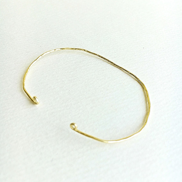 brass：simple  bangle 2枚目の画像