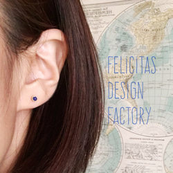 14kgf： petite pierce 2㎜ ：lapis lazuli 3枚目の画像