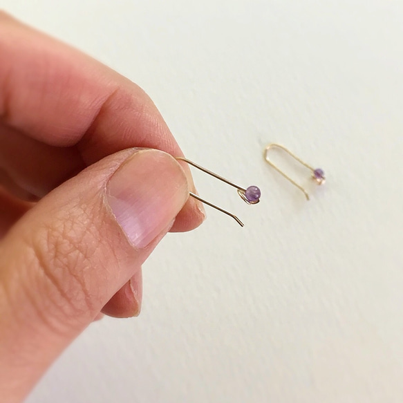 14kgf： minimum hook：amethyst 2枚目の画像