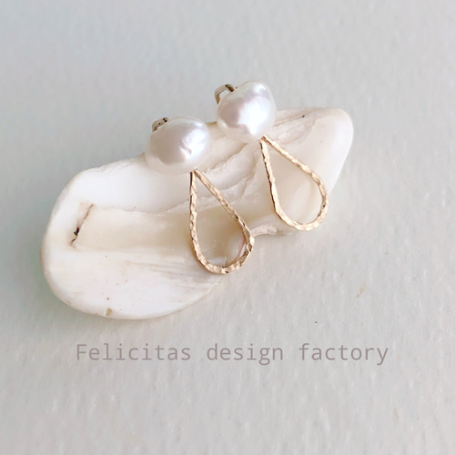 バロックパール　ピアス バロックパールピアス | AZUR Tokyo（アズールトーキョー）