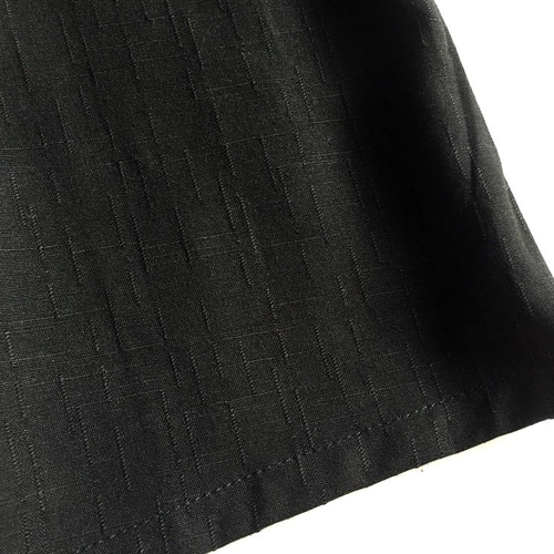 再販♪コットンリネンサスペンダースカート黒 ロングスカート（マキシ