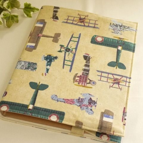 A5サイズ/バインダーカバー/ルーズリーフノートカバー/ハンドメイド  
