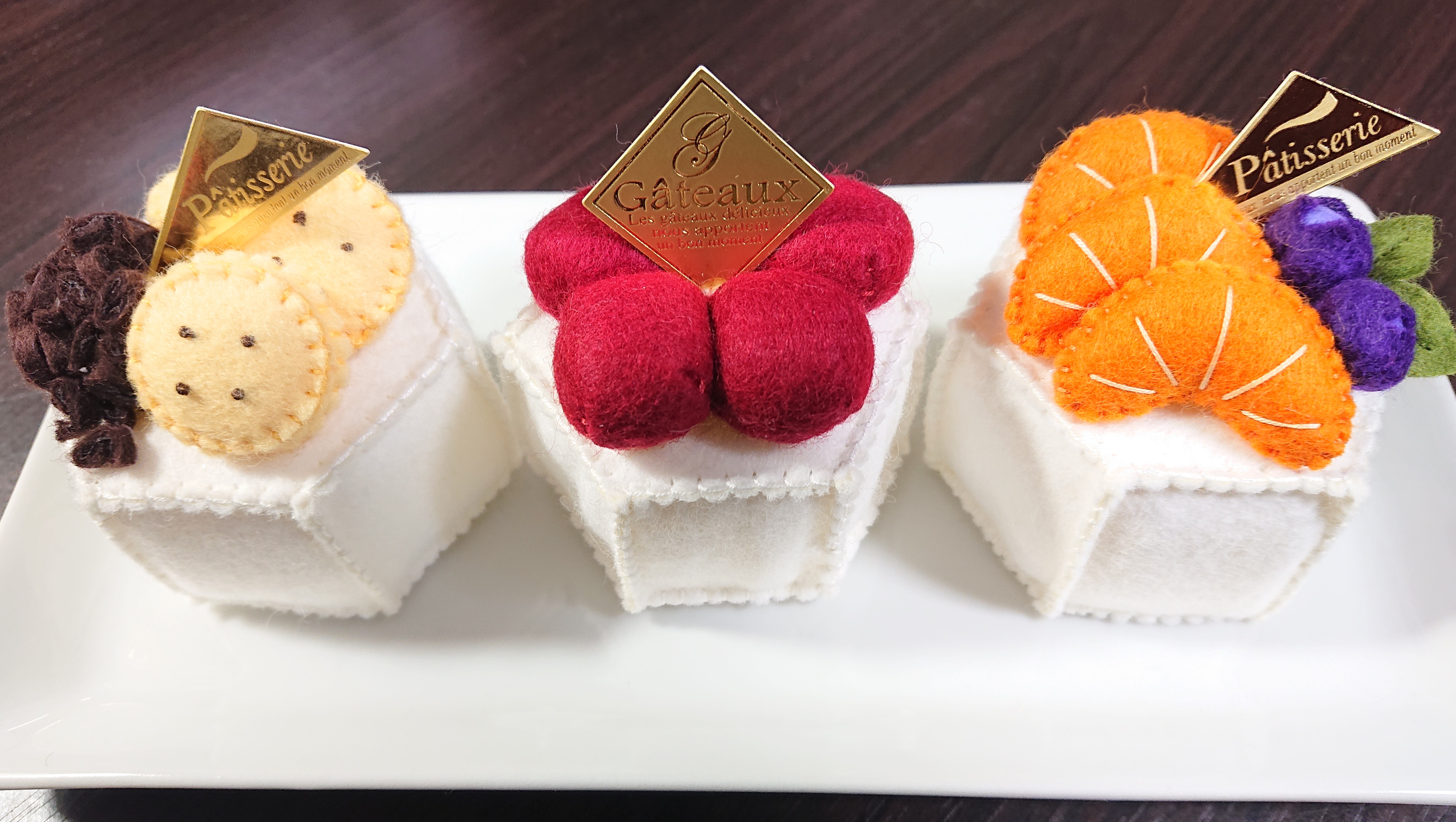 ﾌｪﾙﾄ】ﾍｷｻｺﾞﾝｹｰｷｾｯﾄ② おもちゃ・人形 Saeko 通販 12249784