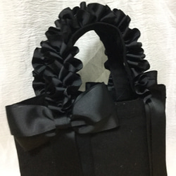 リボンバック✴︎Ruffle Handle by Le Bonheur✴︎送料無料 3枚目の画像