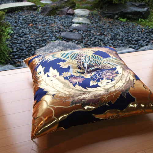 最高級 御前座布団 一釜翼鳳凰 和室 仏壇 座布団 「法要・法事・仏前