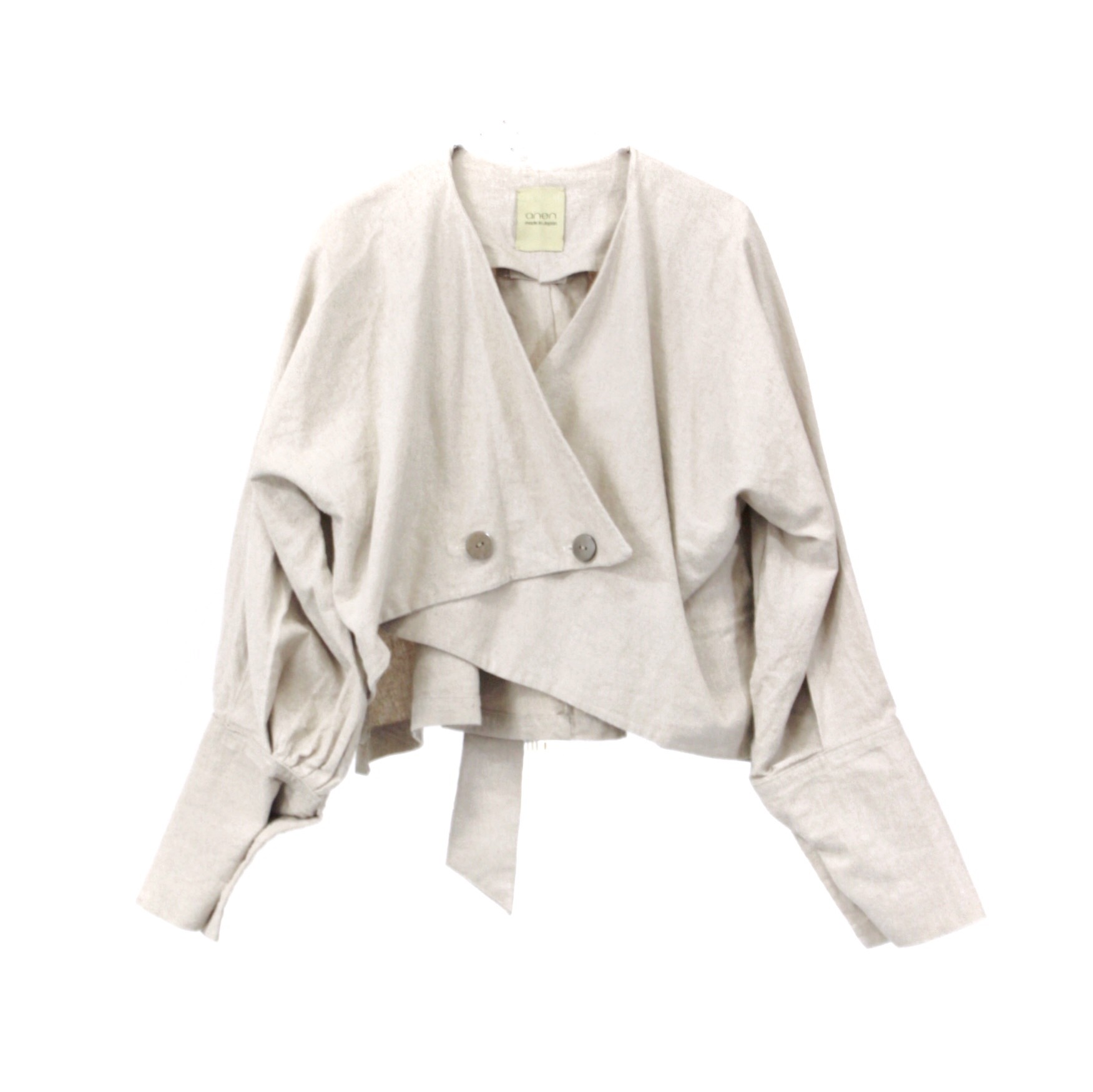 ロングカフスショート丈ジャケット