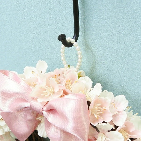 【再販×15】＊春のリース （桜）和装婚・ウェディング ・ひなまつり＊ 4枚目の画像