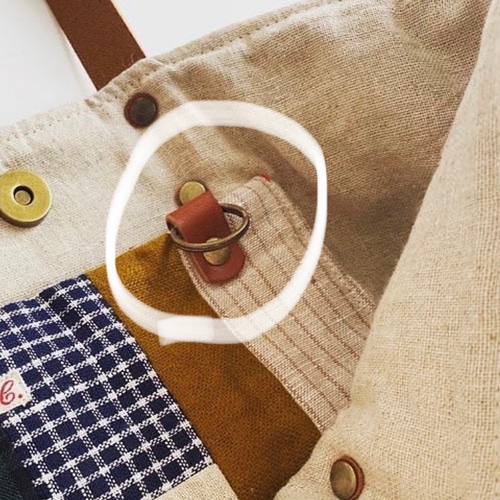 Bレザー本革ビスタグセット☆挟みタグ☆ハンドメイドレザータグヌメ