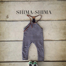 SHIMA-SHIMA背帶褲/標準色 第1張的照片