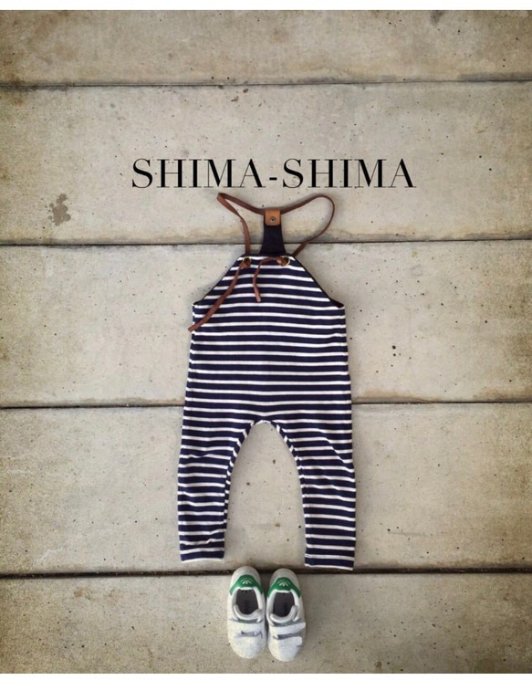 SHIMA-SHIMA背帶褲/標準色 第1張的照片