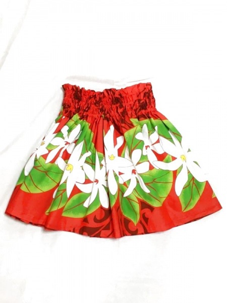 シングルパウスカート ケイキ（お子様用）丈４６cm ティアレ柄 レッド [puk-161s46] 5,049円