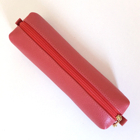 Leather pen case with Japanese Traditional pattern, Kimono 第2張的照片