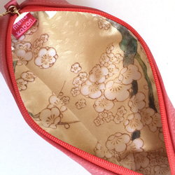 Leather pen case with Japanese Traditional pattern, Kimono 第4張的照片