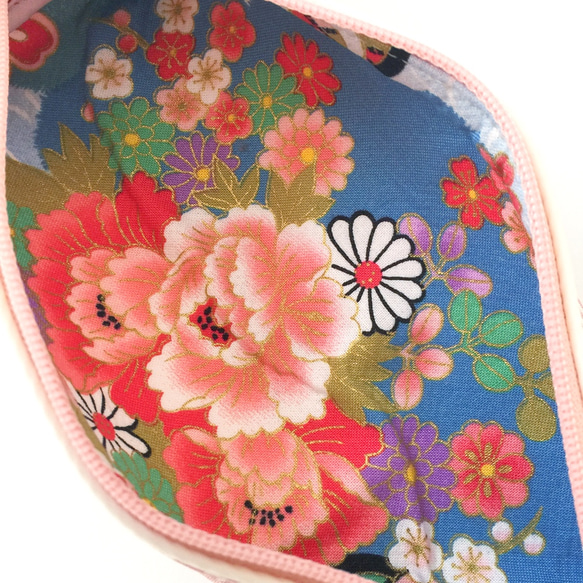日式筆盒[絲綢]-立花圖案 第5張的照片