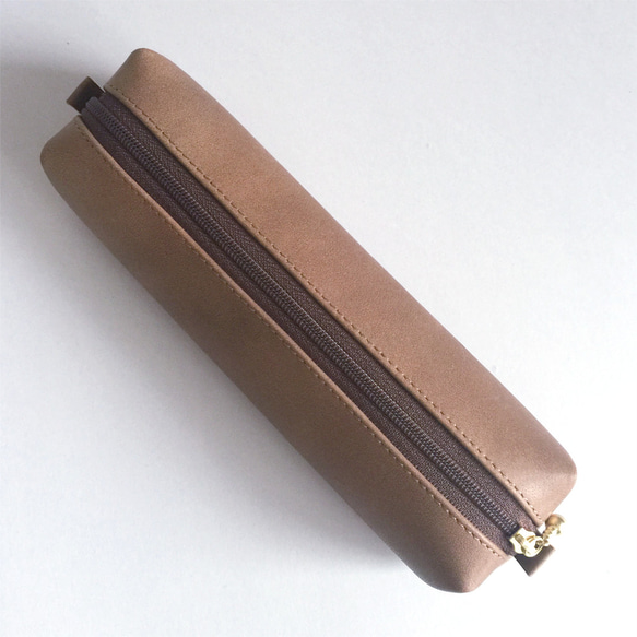 Leather pen case with Japanese Traditional pattern, Kimono 第3張的照片