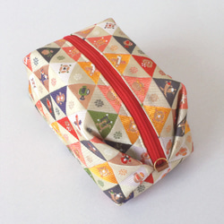 日式豆袋袋，大號 [織錦] 第3張的照片