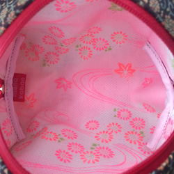 日式豆袋袋，大---蔓藤花紋 第6張的照片
