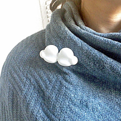 Cloud pin brooch Ⅳ （くもピンⅣ） 4枚目の画像