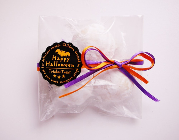 【再販】１０月焼き菓子シリーズ・ハロウィンパッケージ 4枚目の画像