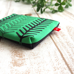 《送料無料》ふんわりミニポーチ 森 6枚目の画像