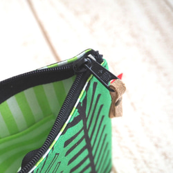 《送料無料》ふんわりミニポーチ 森 7枚目の画像