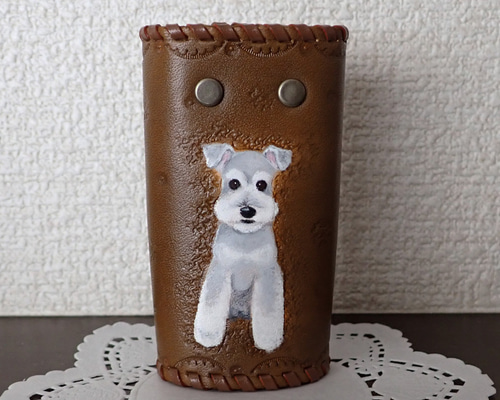 Dior 犬の顔デザインキーケース Dior 犬の顔デザインキーケース org.jpg