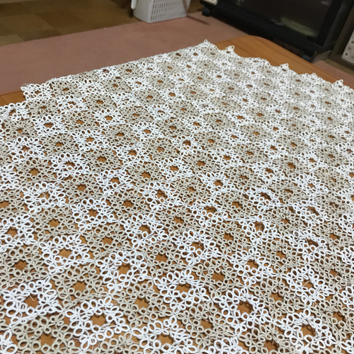 大判130cm ハンドメイド　テーブルクロス　レース 透明テーブルクロス（レース柄） - ベルーナ【公式】
